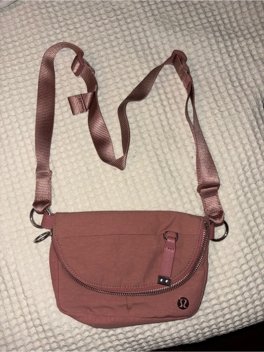 lululemon athletica Mauve Pink Crossbody Bag